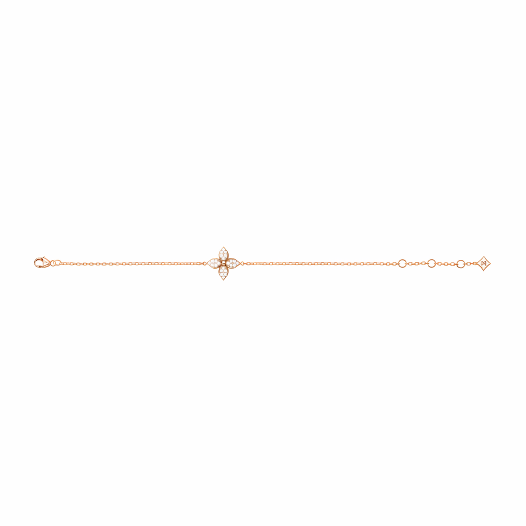 PULSERA LV BLOSSOM ROSEGOLD ZIRCONIAS