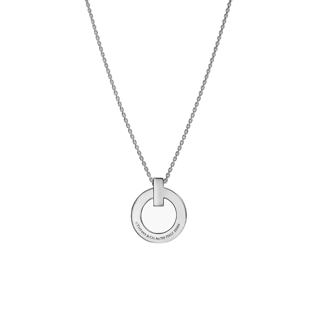 COLLAR T CIRCULAR T1 SILVER