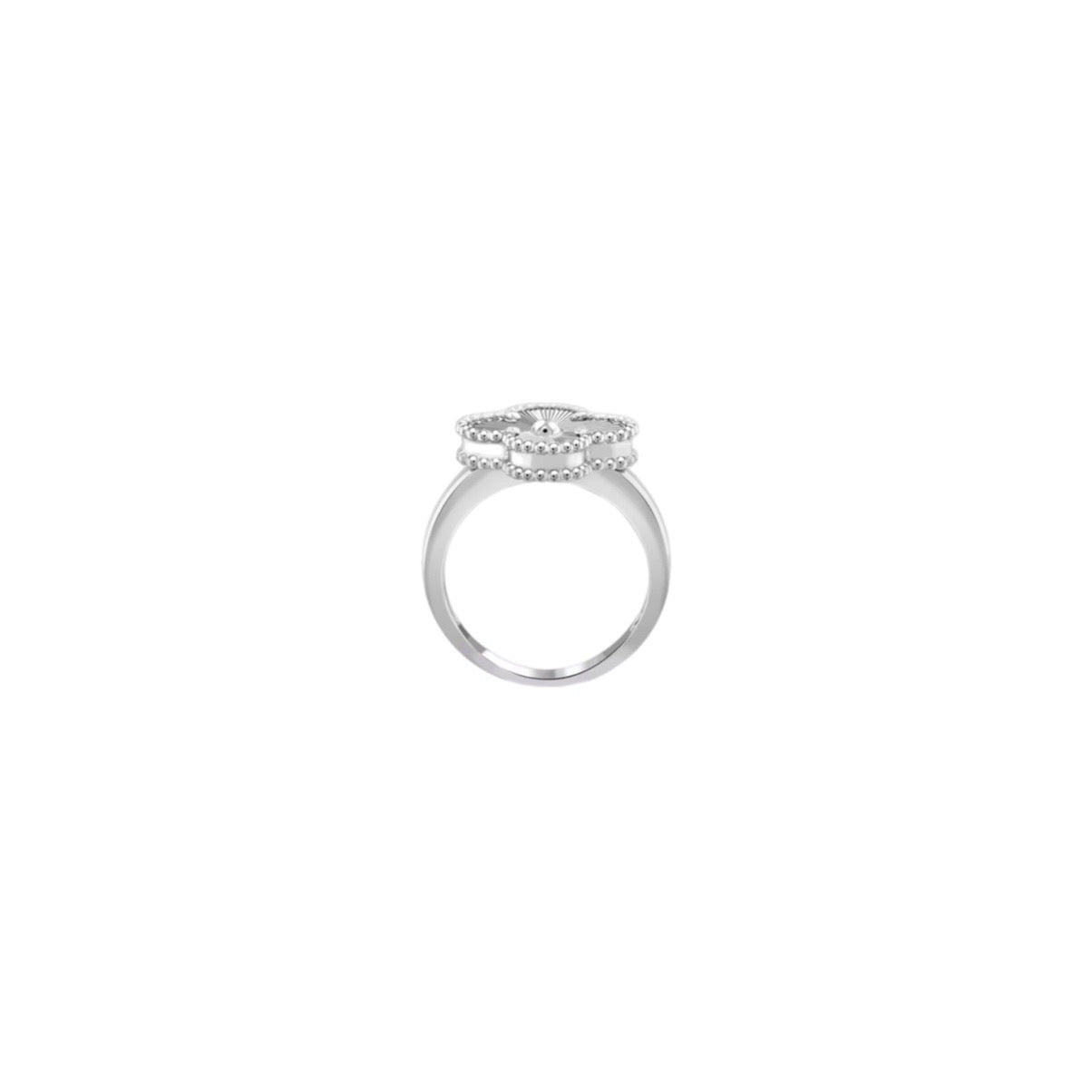 ANILLO TRÉBOL SILVER
