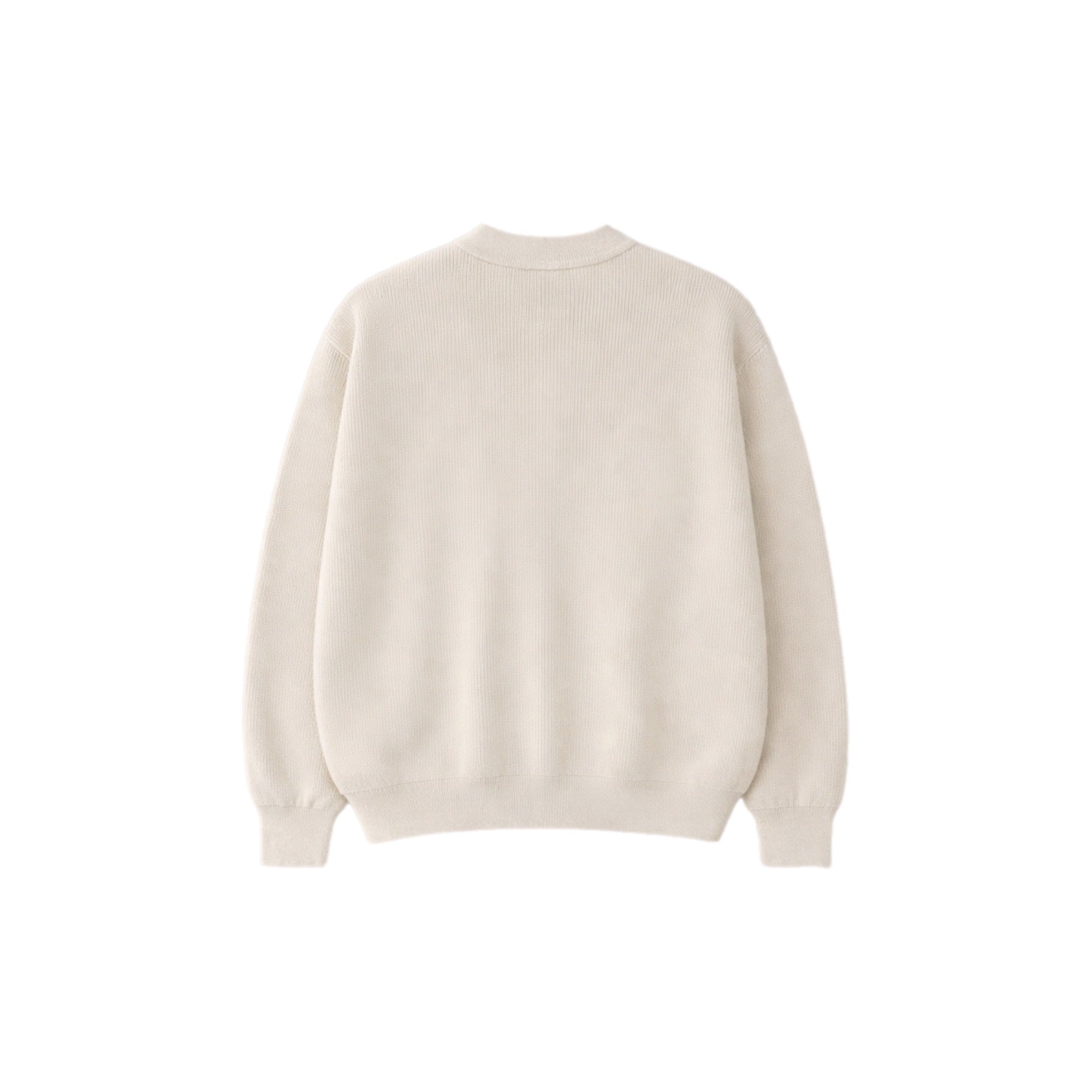 SUETER ZIPPER WHITE JW
