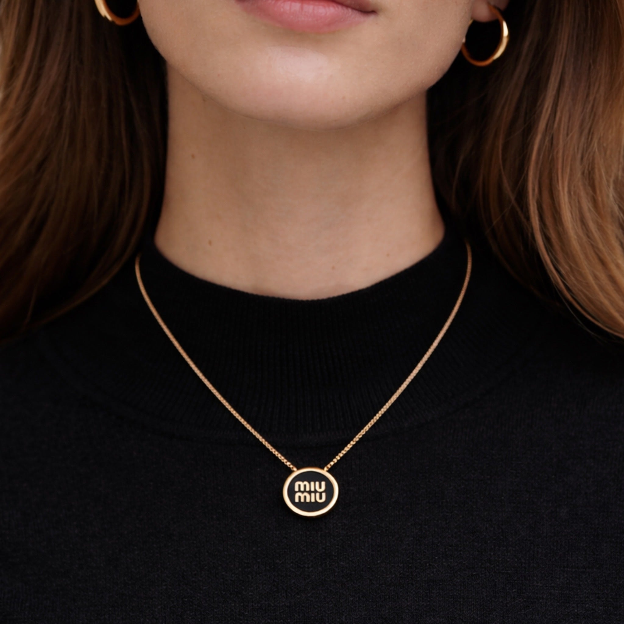 COLLAR MM GOLD-BLACK
