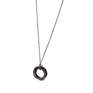 COLLAR SILVER BLACK C