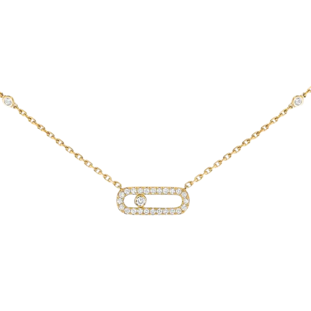 COLLAR MSS GOLD CON ZIRCONIA