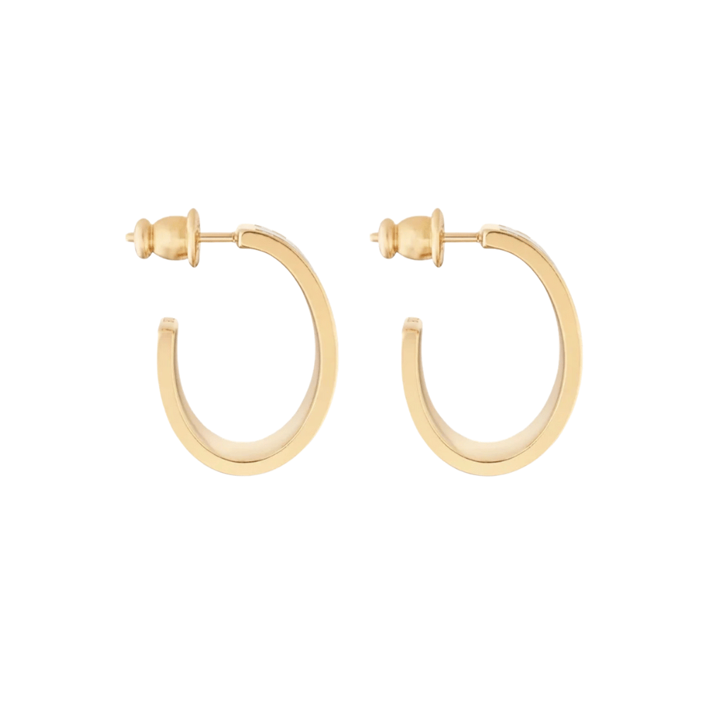ARETES CD GOLD WHITE CON ZIRCONIA