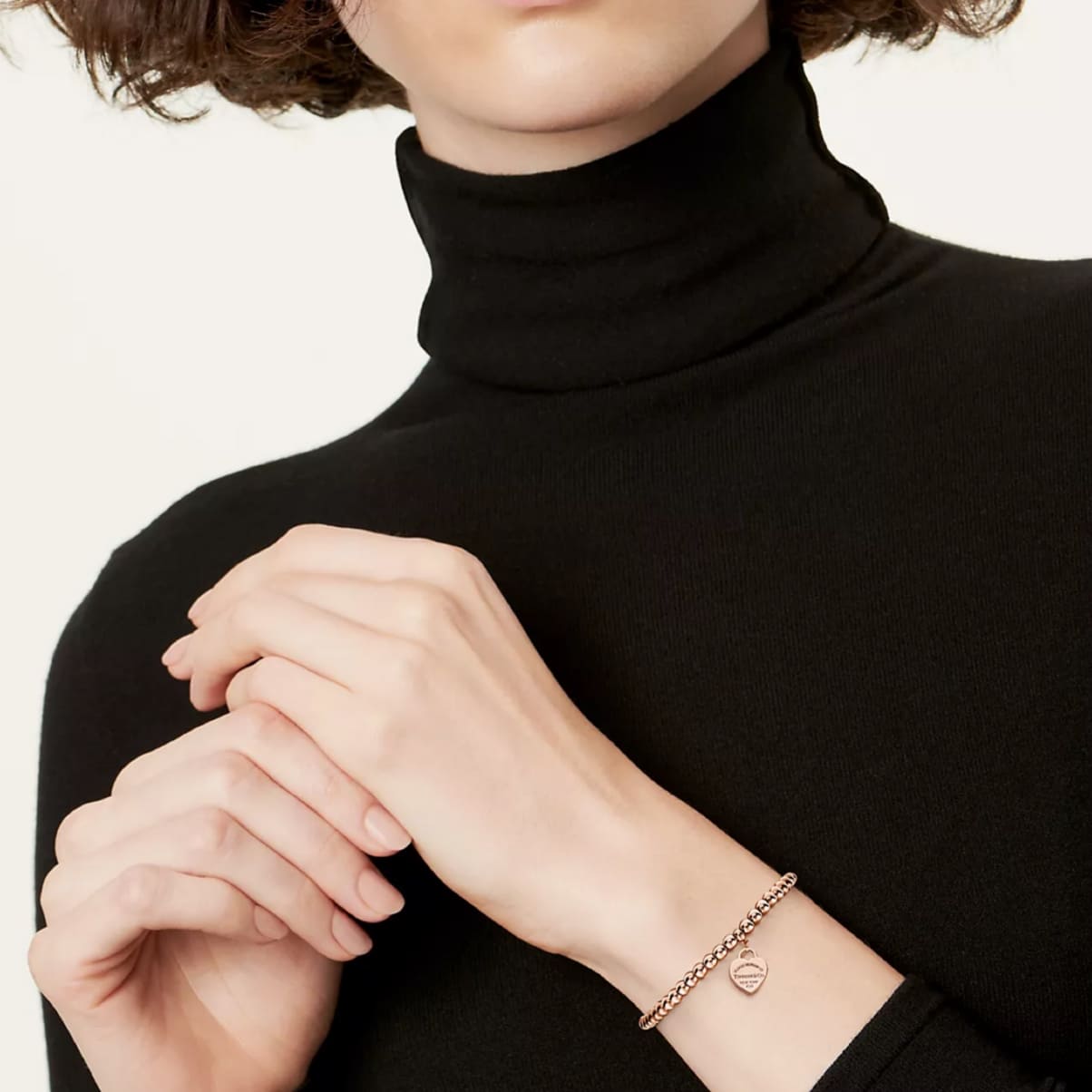 PULSERA DE CUENTAS ROSEGOLD