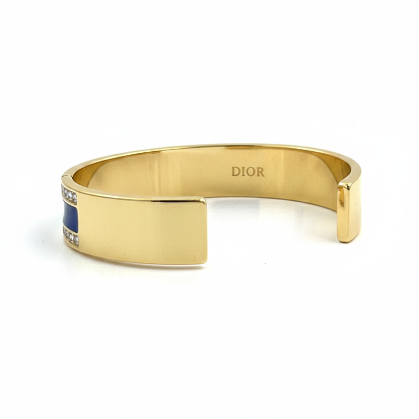 BRAZALETE CD ZIRCONIAS GOLD-BLACK