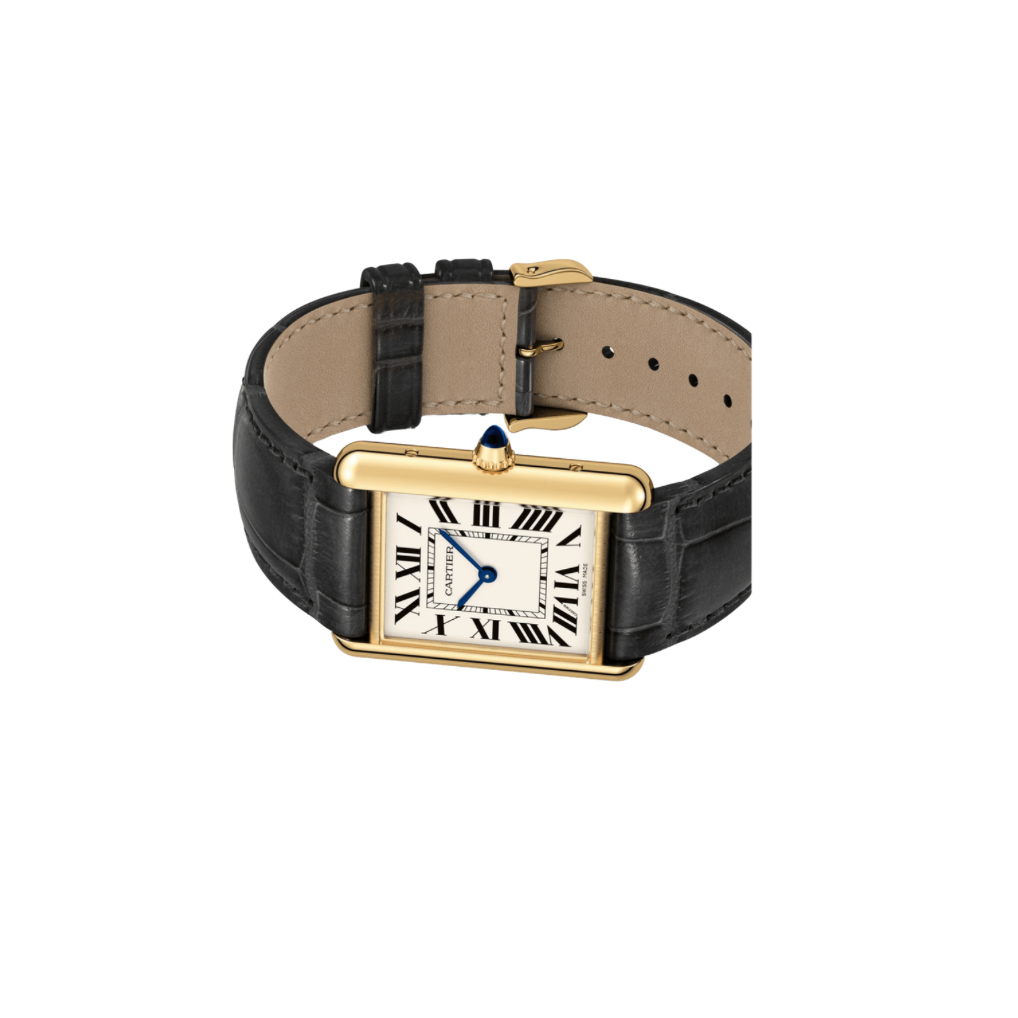 RELOJ TANK CR BLACK GOLD