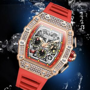RELOJ DIAMOND SPEED BLACK-ORANGE